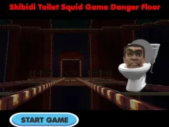 لعبة Skibidi Toilet Squid Game Danger Floor على الانترنت