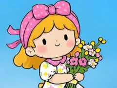 لعبة Jigsaw Puzzle: Little Flower Girl على الانترنت