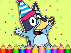 لعبة Coloring Book: Bluey's Birthday على الانترنت