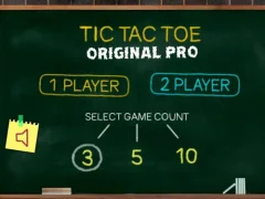 لعبة Tic Tac Toe Original Pro على الانترنت