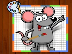 لعبة Funny Mouse Coloring Time على الانترنت