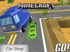 لعبة Minecraft Drift Simulator على الانترنت