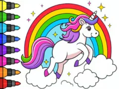لعبة Coloring Book: Magical Unicorn على الانترنت