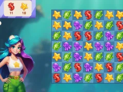 لعبة Underwater Adventures: Match 3 على الانترنت