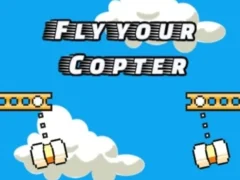 لعبة Fly Your Copter على الانترنت