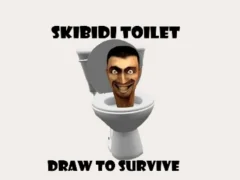 لعبة Skibidi Toilet Draw To Survive على الانترنت