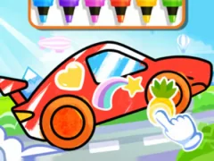 لعبة Coloring Book: Racing Car على الانترنت