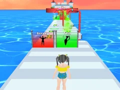 لعبة Princess Dress Up Run على الانترنت