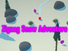 لعبة Zigzag Snow Adventure على الانترنت
