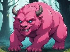 لعبة Magical Pink Beast Rescue على الانترنت