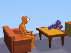 لعبة Ragdoll Gun Shooter: Cannon Spinner Playground على الانترنت