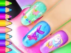 لعبة Coloring Book: Nail Art Salon على الانترنت