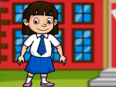 لعبة Rescue the Little Girl from School على الانترنت