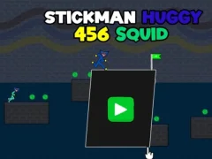 لعبة Stickman Huggy 456 Squid على الانترنت