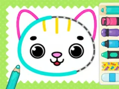 لعبة Coloring Book: My Cat على الانترنت