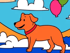 لعبة Color By Code: Yellow Dog على الانترنت