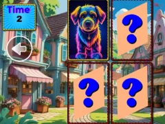 لعبة Funny Animals Memory Game على الانترنت