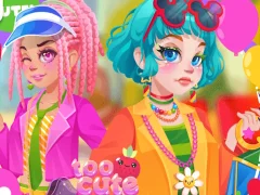 لعبة Girly Quirky Look على الانترنت