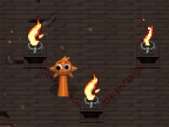 لعبة Sprunki Torches Maze على الانترنت