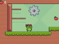 لعبة Green Ninja Collects Apples على الانترنت