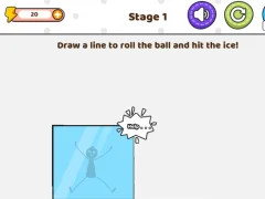 لعبة Save The Stick Draw Line على الانترنت