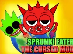 لعبة Sprunki Eater The Cursed Mod على الانترنت