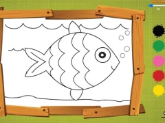لعبة Kids Colour Game على الانترنت