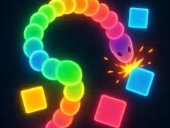 لعبة Snake Frenzy Color Clash على الانترنت