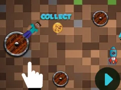 لعبة Mineblock Rotate And Fly Adventure على الانترنت