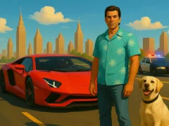 لعبة Aventador Vice Crime City على الانترنت