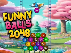 لعبة Funny Balls 2048 على الانترنت
