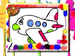 لعبة Airplane Coloring Book على الانترنت