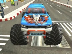 لعبة Monster Truck City Parking على الانترنت