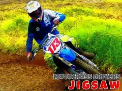 لعبة Motocross Drivers Jigsaw على الانترنت