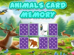 لعبة Animal cards memory على الانترنت