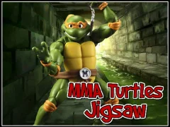 لعبة MMA Turtles Jigsaw على الانترنت