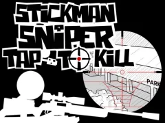 لعبة Stickman sniper Tap to kill على الانترنت