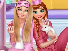 لعبة Princesses Pj Party على الانترنت