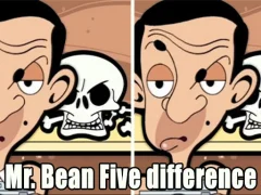 لعبة Mr Bean Five Difference Challenge على الانترنت