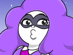 لعبة Purple Jewel Dress Up على الانترنت