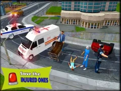 لعبة Ambulance Rescue Driver Simulator 2018 على الانترنت