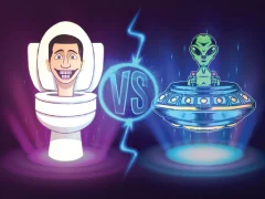 لعبة Skibidi Vs Alien على الانترنت