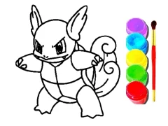 لعبة Pokemon Coloring Book على الانترنت