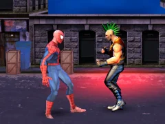 لعبة Spiderman: Street Fighter على الانترنت