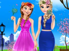 لعبة Sisters Spring Day على الانترنت