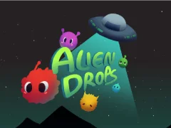 لعبة Alien Drops على الانترنت