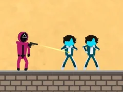 لعبة Squid Game 2D Shooting على الانترنت