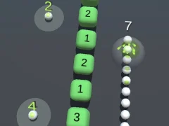 لعبة Snake 3D Block على الانترنت