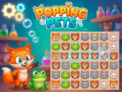 لعبة Popping Pets على الانترنت