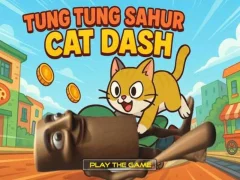 لعبة Tung Tung Sahur Cat Dash على الانترنت